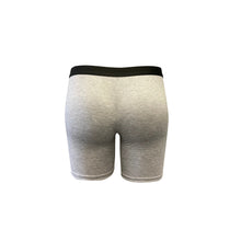 Load image into Gallery viewer, Behind View Undeez 3pk Grey Melange Longer Length Boxer
