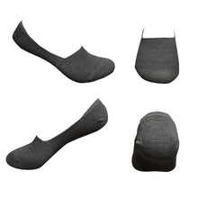 Load image into Gallery viewer, Undeez 5 Pack Secret Socks Charcoal Melange
