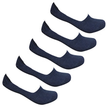 Load image into Gallery viewer, Undeez 5 Pack Secret Socks Navy

