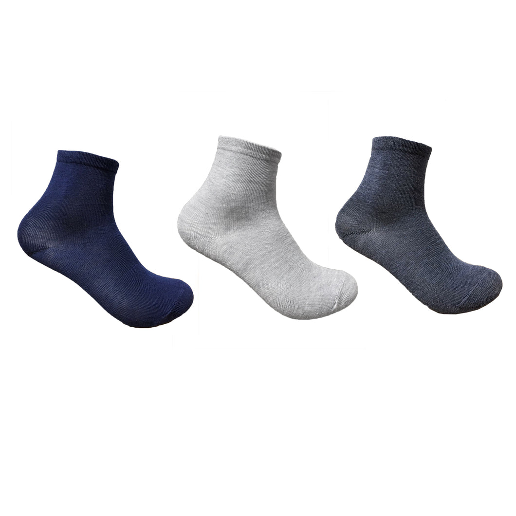Undeez Boys 3pk Blues Sport Socks