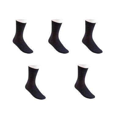Undeez 5 Pack Black Trouser Socks